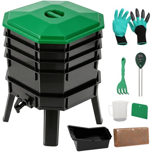 Pattumiera compost vermi - , 5
